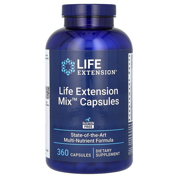 Life Extension, 混合膠囊，360粒膠囊
