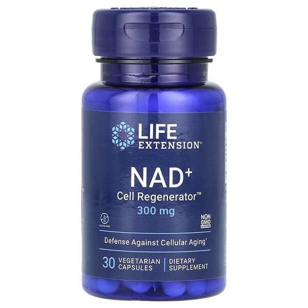 Life Extension, NAD+Cell Regenerator，300 毫克，30 粒素食膠囊