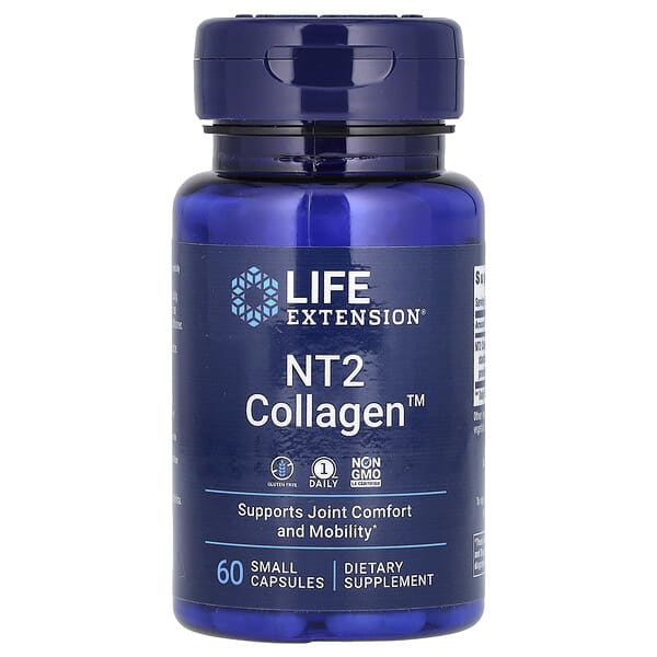 Life Extension, NT2 膠原蛋白，40 毫克，60 粒小膠囊