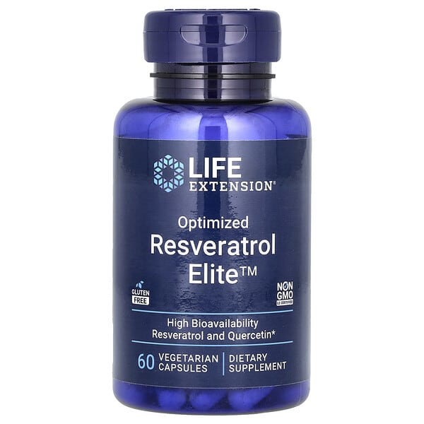 Life Extension, 優效白藜蘆醇素食膠囊，60 粒裝