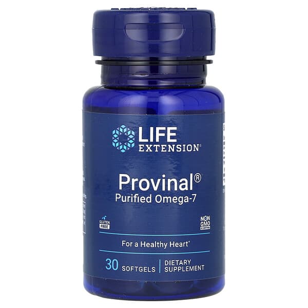 Life Extension, Provinal 全化 Omega-7，420 毫克，30 粒軟凝膠