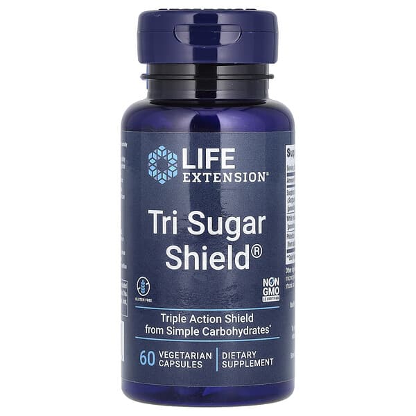 Life Extension, Tri Sugar Shield 素食膠囊，60 粒裝