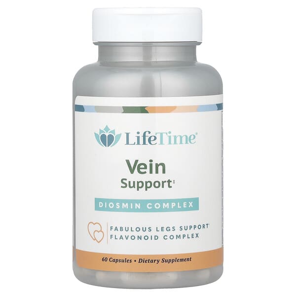 LifeTime Vitamins, 靜脈幫助,地奧司明復合物,60 粒膠囊