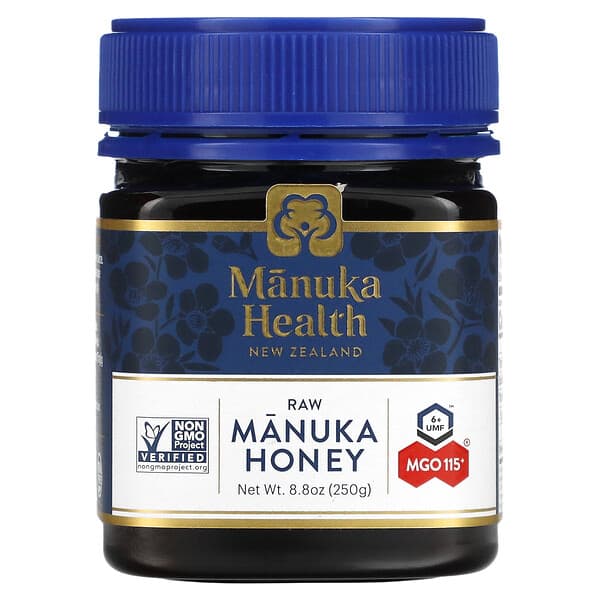 Manuka Health, 麥盧卡蜂蜜，MGO™ 115+，8.8 盎司（250 克）