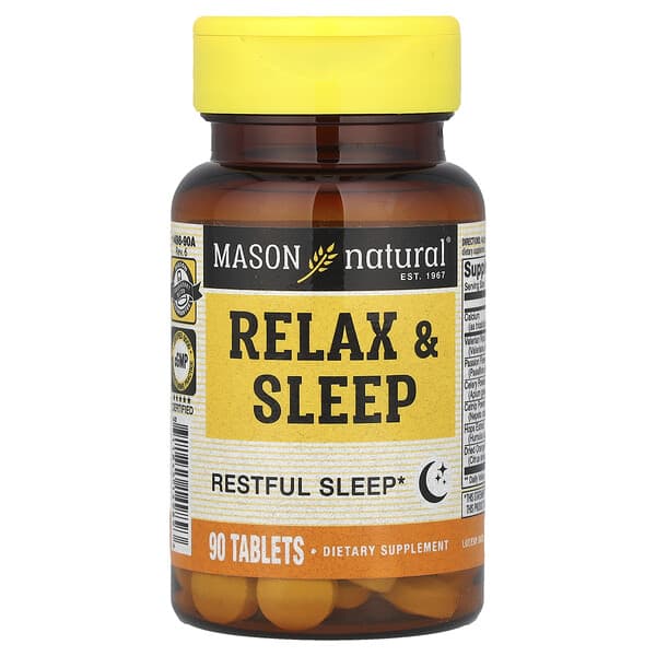 Mason Natural, 放鬆和睡眠,90 片