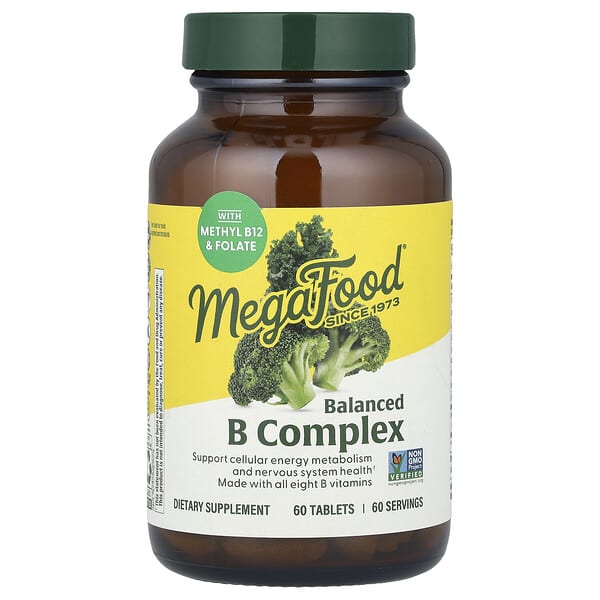 MegaFood, 平衡 B 族複合物，60 片