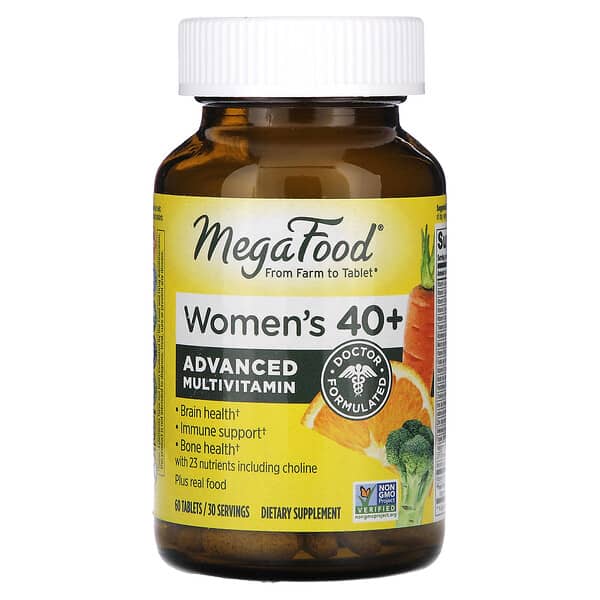 MegaFood, 女性 40+ 複合維生素，60 片