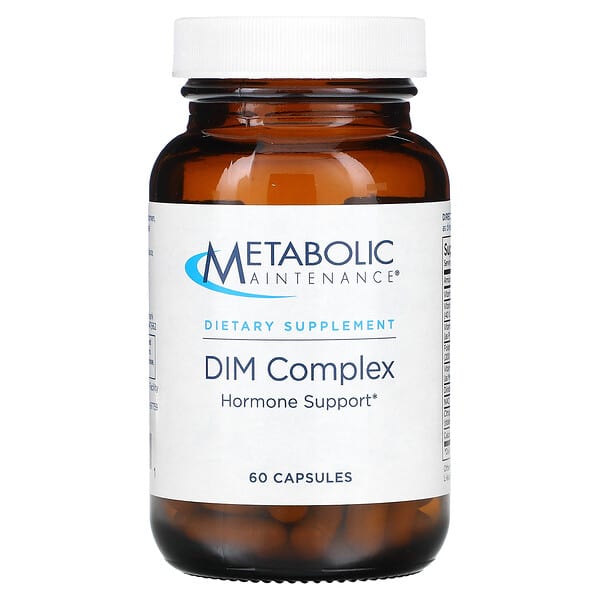 Metabolic Maintenance, 二吲哚甲烷複合膠囊，二吲哚甲烷輔酶因數，100毫克，60粒裝，植物膠囊