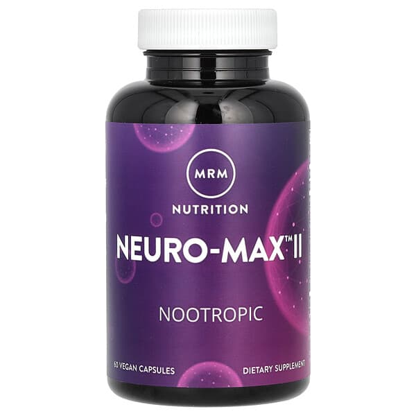 MRM Nutrition, Neuro-Max II，60 粒素食膠囊
