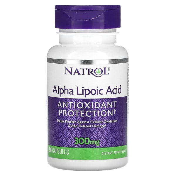 Natrol, α硫辛酸，300毫克，50粒