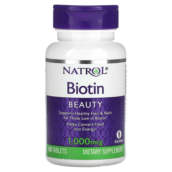 Natrol, 生物維生素片劑，1000微克，100片