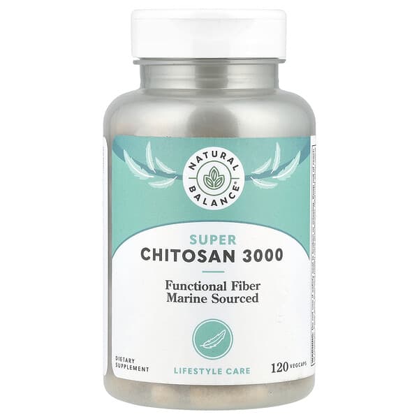 Natural Balance, Super Chitosan 3000，3000 毫克，全20 粒素食膠囊