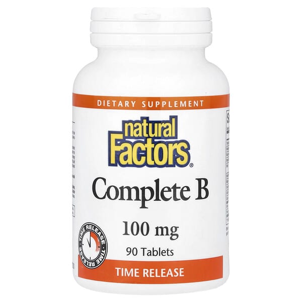 Natural Factors, 多面 B 復合物，90 片
