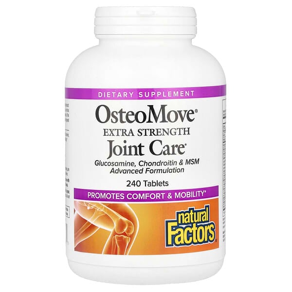 Natural Factors, OsteoMove®，特強關節護理，240 片