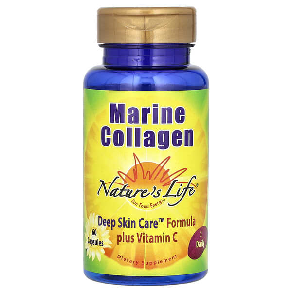 Nature's Life, 海洋膠原蛋白膠囊，60 粒