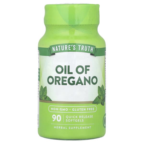 Nature's Truth, 牛至油,3000 毫克,90 粒速釋軟膠囊(每粒軟膠囊 1500 毫克)
