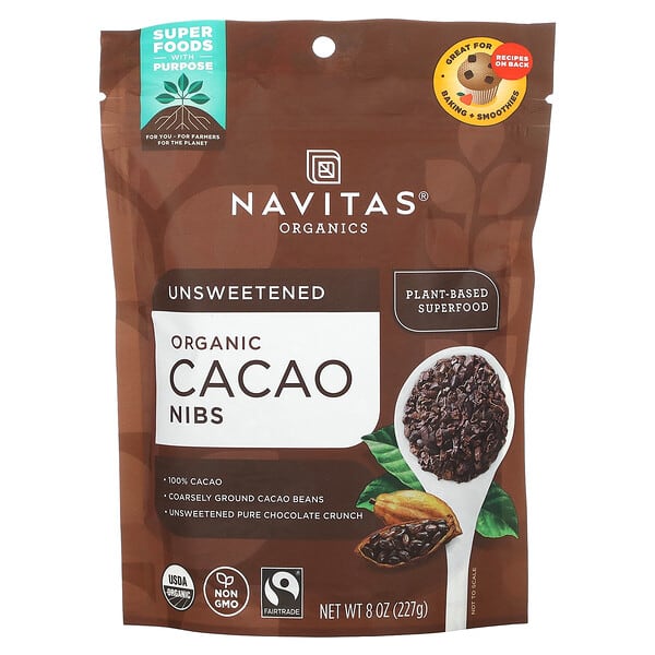 Navitas Organics, 有機可可碎,8 盎司(227 克)