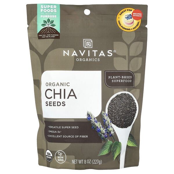 Navitas Organics, 有機奇亞籽，8 盎司（227 克）