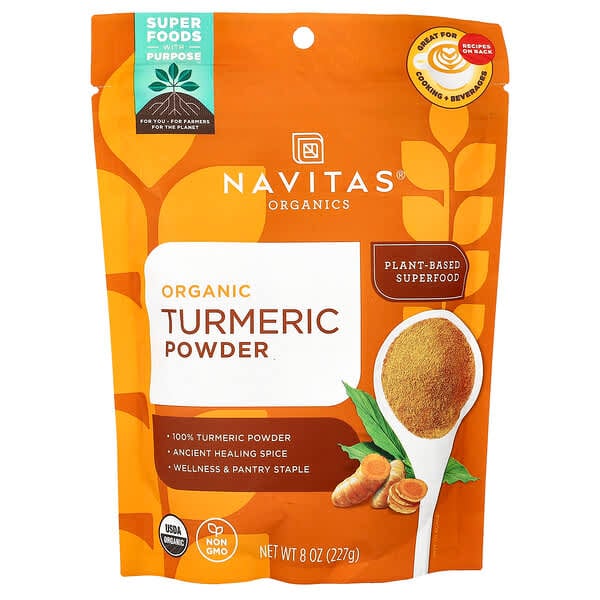Navitas Organics, 有機薑黃粉，8 盎司（224 克）