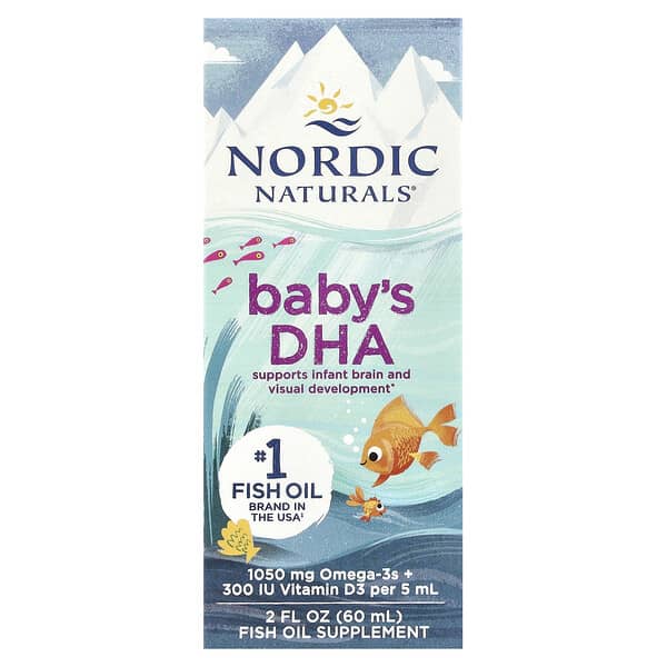 Nordic Naturals, 嬰兒 DHA，2 液量盎司（60 毫升）