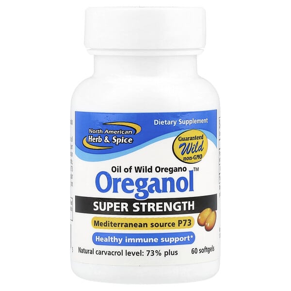 North American Herb & Spice, Oreganol™,特優效,60 粒軟膠囊