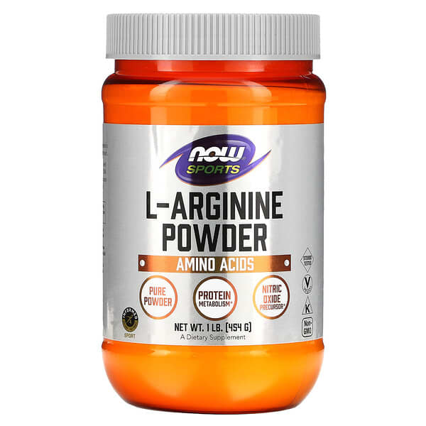 NOW Foods, L-精氨酸粉，1lb（454g）
