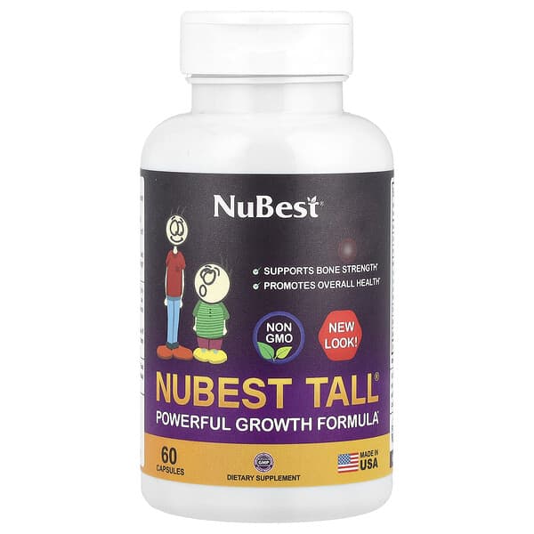 NuBest, Tall®，優效生長配方，60 粒膠囊