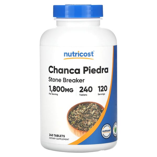 Nutricost, 珍珠草，1800 毫克，240 片（每片 900 毫克）