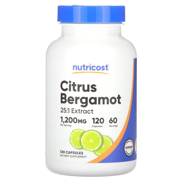 Nutricost, 金弗手，1200 毫克，120 粒膠囊（每粒膠囊 600 毫克）