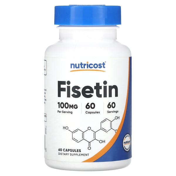 Nutricost, 漆樹黃酮,100 毫克,60 粒膠囊