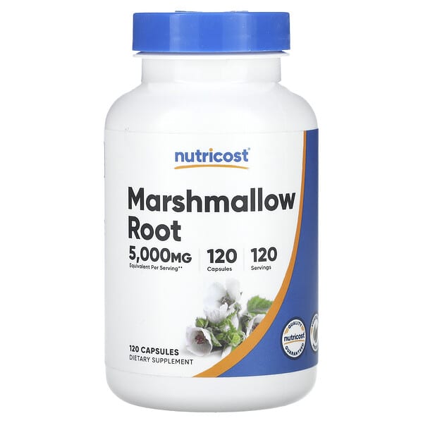 Nutricost, 錦葵根，5000 毫克，120 粒膠囊