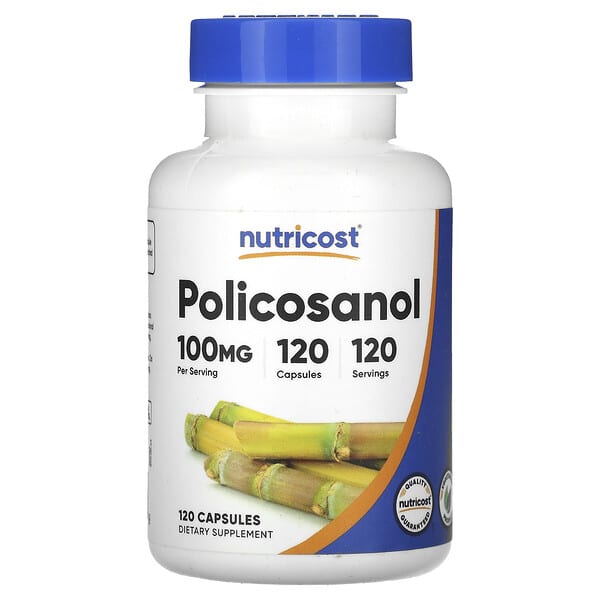 Nutricost, 普利醇，100 毫克，120 粒膠囊