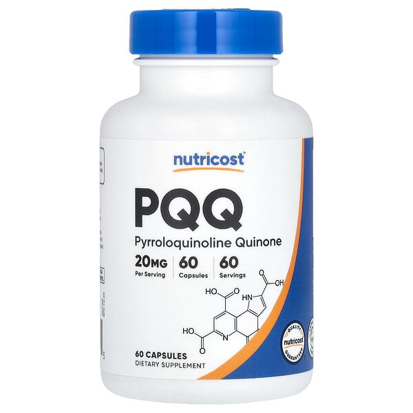 Nutricost, PQQ,20 毫克,60 粒膠囊