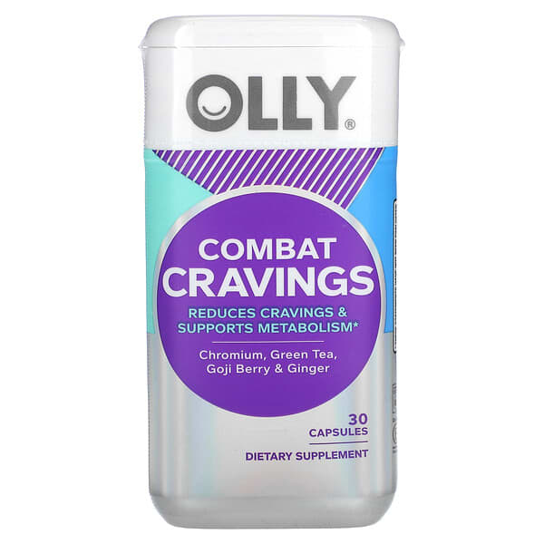 OLLY, 對抗食慾，30 粒膠囊
