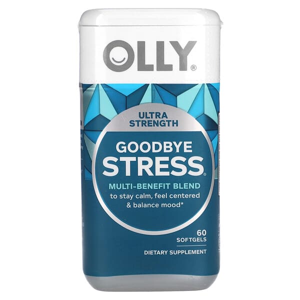 OLLY, 告別壓力,60 粒軟凝膠