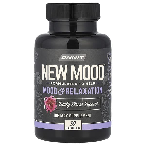 Onnit, 新情緒，情緒和放鬆，30粒膠囊