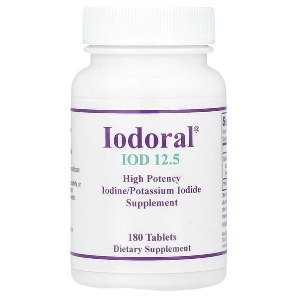 Optimox, Iodoral®,IOD 12.5,180 片