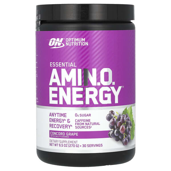 Optimum Nutrition, 必需胺基酸能量，葡萄味，9.5 盎司（270 克）