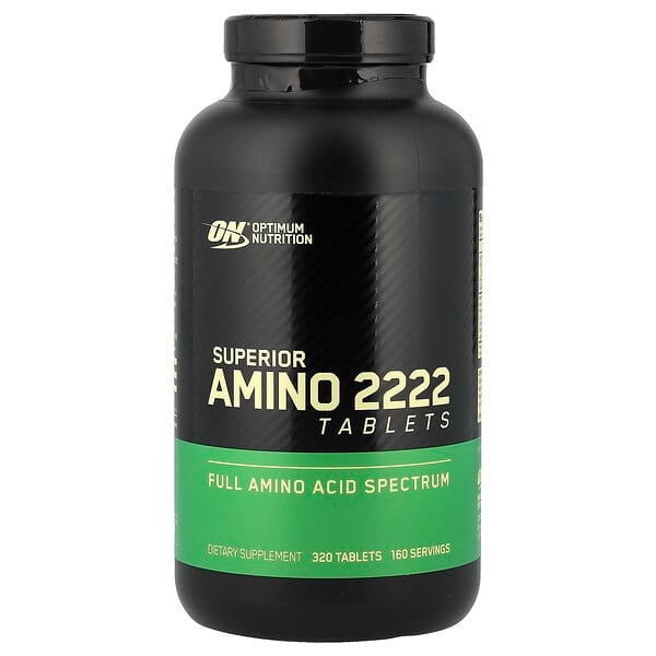 Optimum Nutrition, 超級氨基酸 2222 片劑, 320 片劑