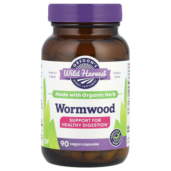 Oregon's Wild Harvest, 苦艾，780 毫克，90 粒全素膠囊（每粒膠囊 260 毫克）