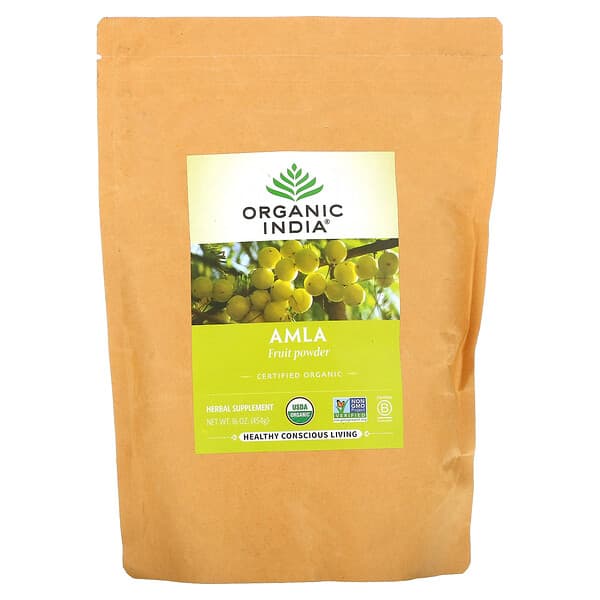 Organic India, 油柑子水果粉,16 盎司(454 克)