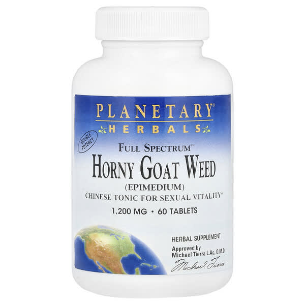 Planetary Herbals, Full Spectrum™ 淫羊藿,1,200 毫克,60 片