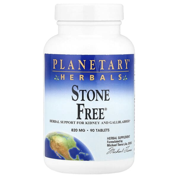 Planetary Herbals, Stone Free®，90 片