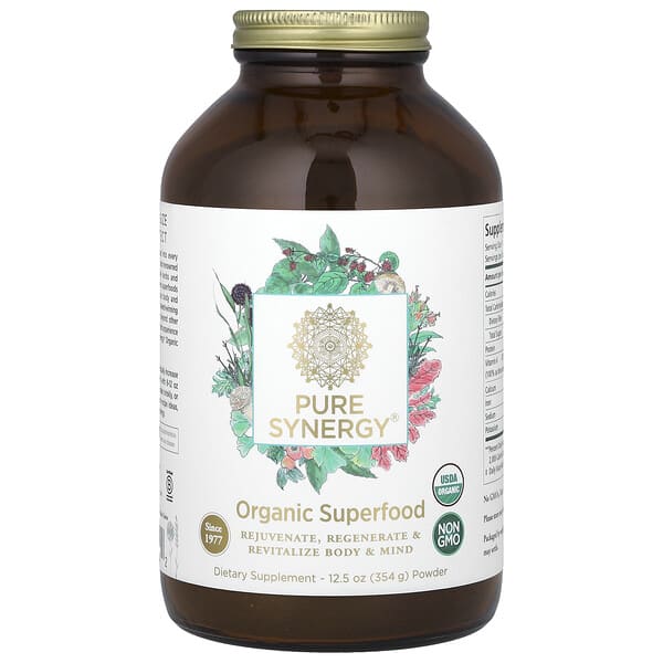 Pure Synergy, 有機 SuperFood 粉，12.5 盎司（354 克）