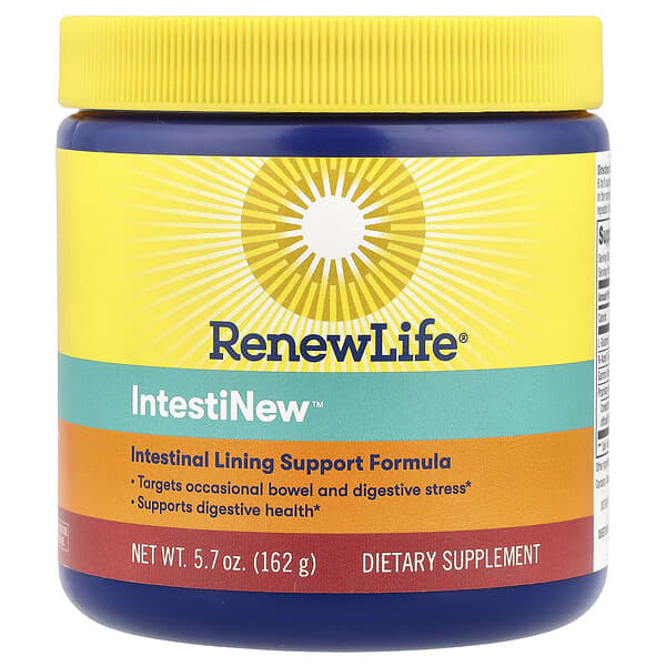 Renew Life, IntestiNew，腸壁幫助配方，5.7 盎司（162 克）