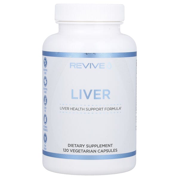 Revive, 肝臟配方，120 粒素食膠囊