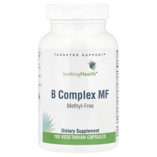 Seeking Health, B Complex MF,100 粒素食膠囊