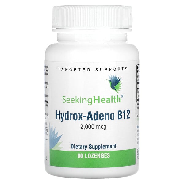Seeking Health, Hydrox-Adeno B12,2,000 微克,60 錠劑