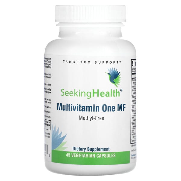Seeking Health, Multivitamin One MF，45 粒素食膠囊