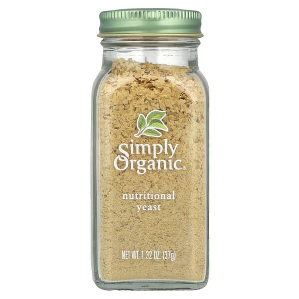 Simply Organic, 有機，營養酵母，1.32 盎司（37 克）